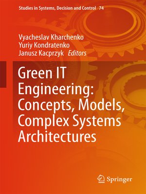 cover image of Green IT Engineering